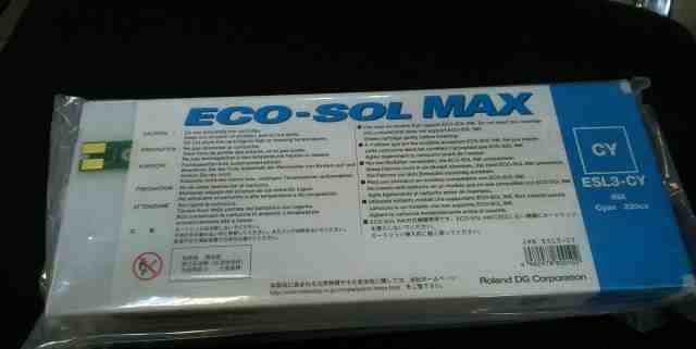 Картриджи ECO-SOL MAX ESL3 для принтеров Roland