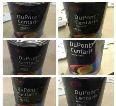Краски DuPont cromax пигменты