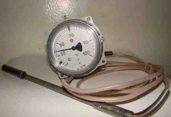 Термометр ткп-100Эк манометрический 0+ 100С/4м