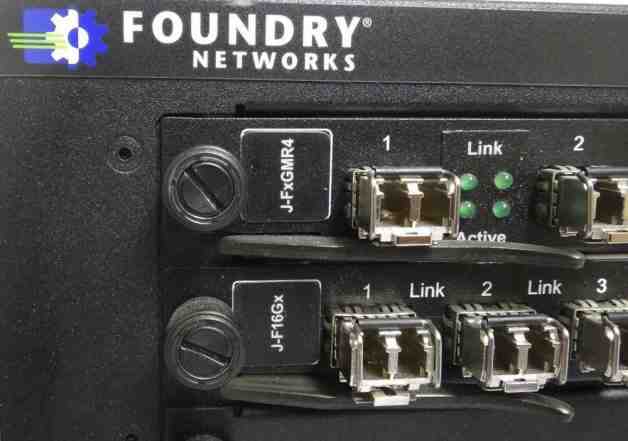 Коммутаторы Foundry (with 2x10Gb/s Ethernet ports)