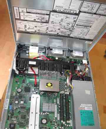 Сервер Cisco mcs-7825-h3(HP ProLiant DL360 G5)