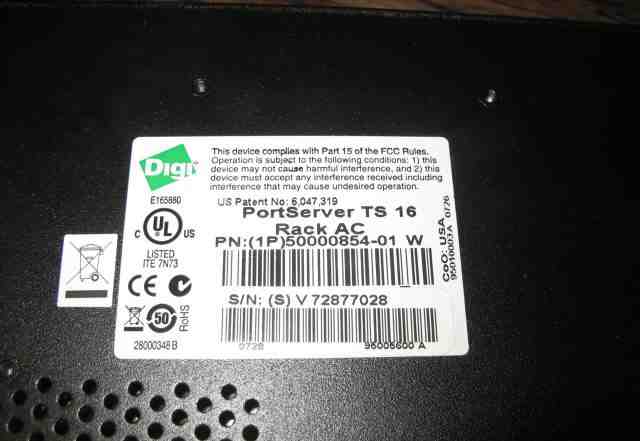 Порт сервер Digi PortServer TS 16