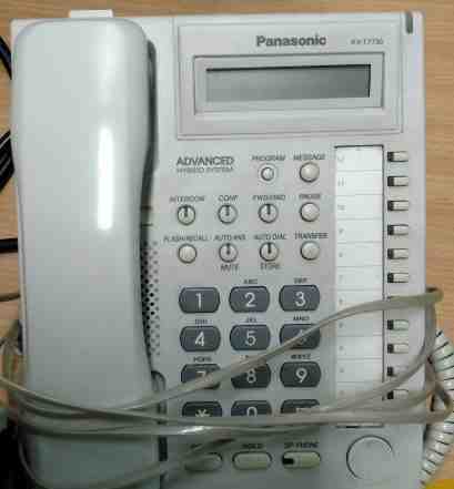 Миниатс Panasonic KX-TA308 + сист телефон KX-T7730