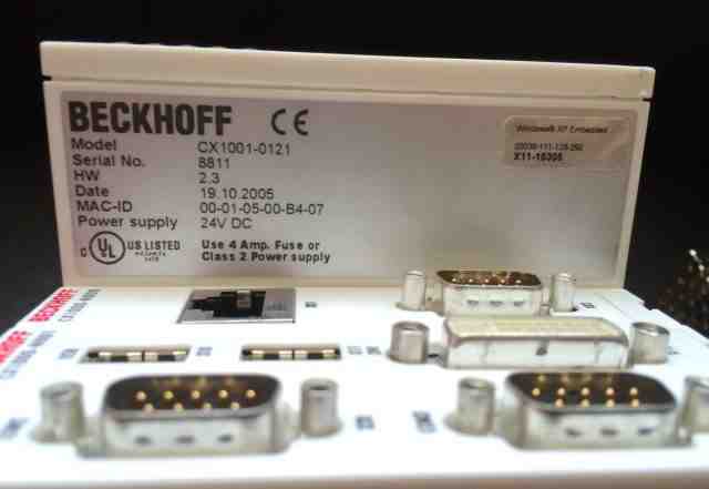 Контролллер Beckhoff CX1001 с модудями и бп