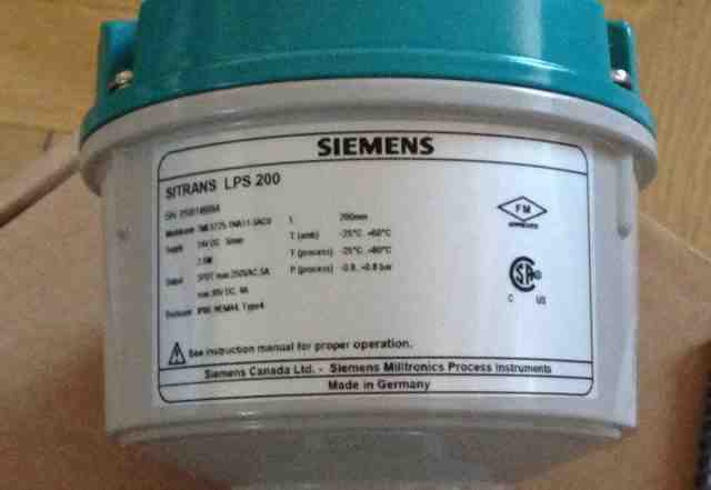 Лопастной датчик уровня Siemens Sitrans LPS200
