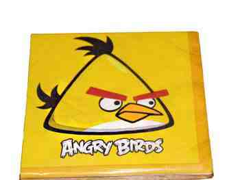 Салфетка Angry Birds 33см 16шт/А