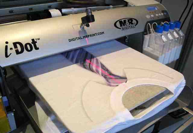 Текстильный струйный цифровой принтер I-Dot