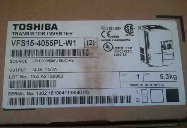 Устройство плавного пуска Toshiba VFS15-4055PL-W1