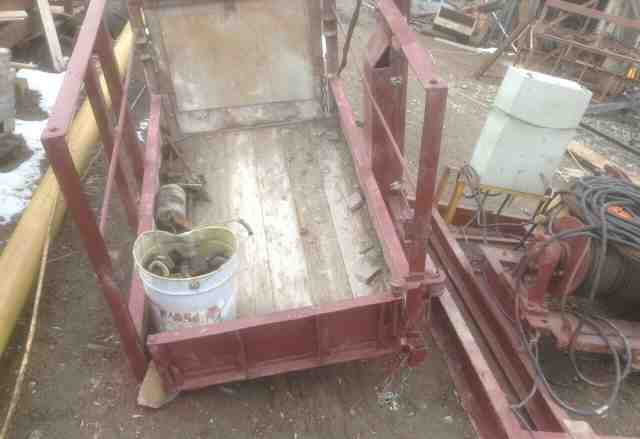 Подъёмник строительный грузовой мачтовый 500 кг