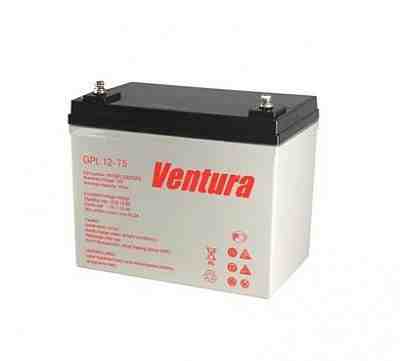 Аккумулятор Ventura GPL 12-75, 75Ач, новый