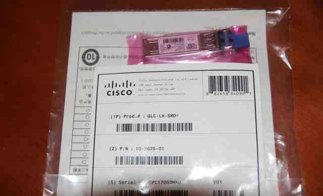 Трансивер Cisco GLC-LH-SMD и SM NEW