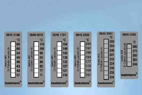 Термометрические полоски testo